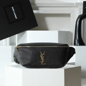 Saint Laurent Belt Bag Small Black Gold Hardware Exact Size Unknown 121