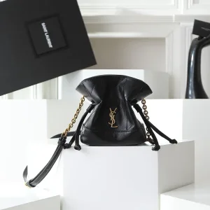 Saint Laurent Niki Messenger Bag Medium Black Gold Hardware Exact Size Unknown 250