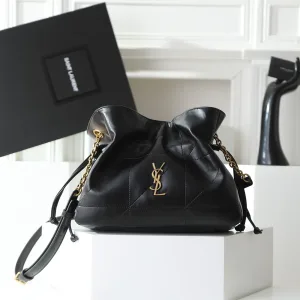 Saint Laurent Niki Messenger Bag Medium Black Gold Hardware Exact Size Unknown 251