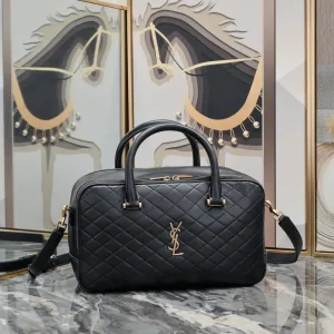 Saint Laurent Sac De Jour Satchel Medium Black Gold Hardware Exact Size Unknown 047