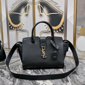 Saint Laurent Sac De Jour Satchel Medium Black Gold Hardware Exact Size Unknown 232