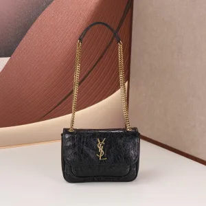 Saint Laurent Shopping Tote Bag Large Red Gold Hardware Exact Size Unknown 245