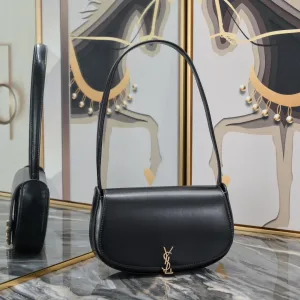 Saint Laurent Shoulder Bag Medium Gray Gold Hardware Exact Size Unknown 038