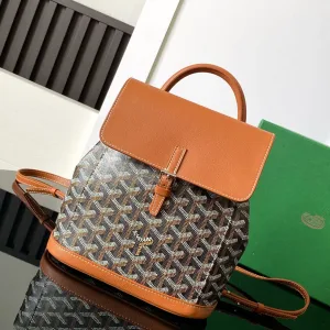 Goyard Alpin Mini Backpack Small Black Orange 23cm