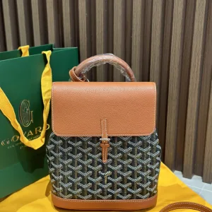 Goyard Alpin Mini Backpack Small Black Orange 23cm 2