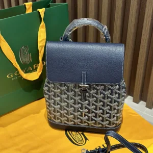 Goyard Alpin Mini Backpack Small Navy 23cm