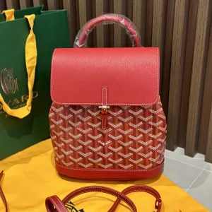 Goyard Alpin Mini Backpack Small Red 23cm 2