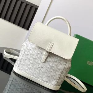 Goyard Alpin Mini Backpack Small White 23cm