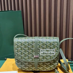 Goyard Belvedere PM Messenger Bag Small Green 22cm