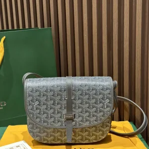 Goyard Belvedere PM Messenger Bag Small White 22cm