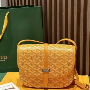 Goyard Belvedere PM Messenger Bag Small Yellow 22cm
