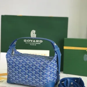 Goyard Boeing 25 Toiletry Bag Small Blue 25cm