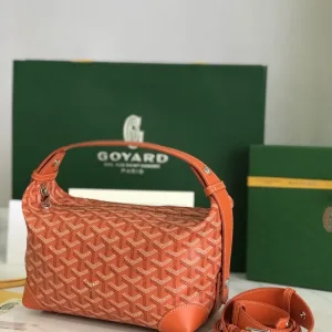 Goyard Boeing 25 Toiletry Bag Small Orange 25cm
