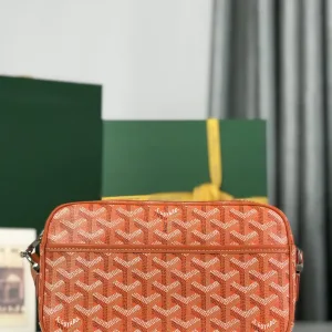 Goyard Boeing 25 Toiletry Bag Small Orange 25cm 2