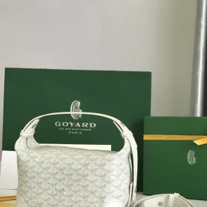 Goyard Boeing 25 Toiletry Bag Small White 25cm