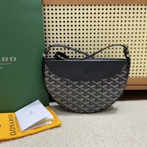 Goyard Boheme Hobo Bag Small Black 25cm