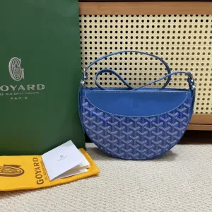 Goyard Boheme Hobo Bag Small Blue 25cm