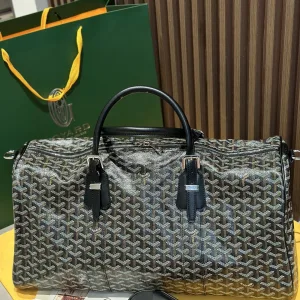 Goyard Croisiere 45 Travel Bag Large Black 45cm