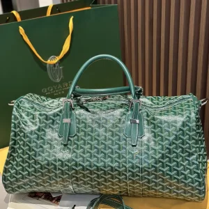 Goyard Croisiere 45 Travel Bag Large Green 45cm