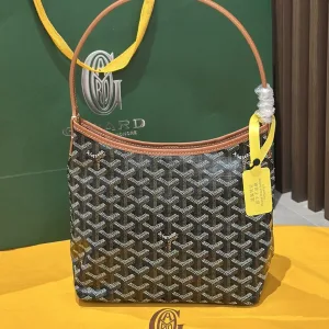 Goyard Rouette Hobo Bag Small Black 22cm