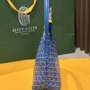 Goyard Rouette Hobo Bag Small Blue 22cm
