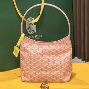 Goyard Rouette Hobo Bag Small Pink 22cm