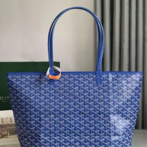 Goyard Saint Louis GM Tote Bag Large Blue 40cm