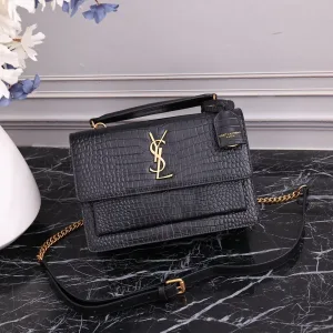 Saint Laurent Kate Chain Bag Small Gray Gold Hardware Exact Size Unknown 218