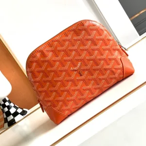 Goyard Senat Pouch Small Orange 20cm