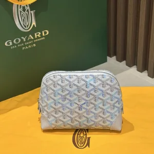 Goyard Senat Pouch Small White 20cm