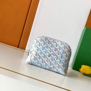 Goyard Senat Pouch Small White 20cm 2