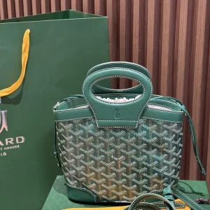Goyard Vendome Mini Tote Bag Small Green 24cm