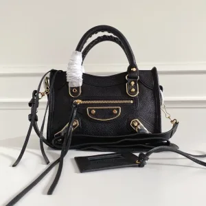 Balenciaga Le City Mini Black Gold Hardware 24cm