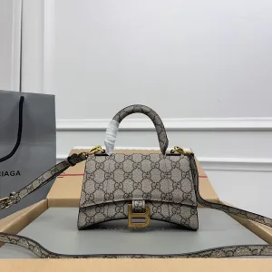 Balenciaga Monaco Chain Bag Small Beige Monogram 25cm
