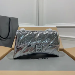 Balenciaga Rodeo Chain Shoulder Large Silver 33cm
