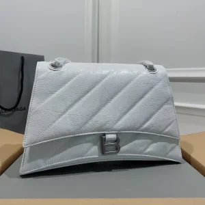 Balenciaga Rodeo Chain Shoulder Large White 33cm