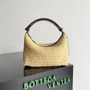 Bottega Veneta Sardine Shoulder Bag Mini Gold 20cm
