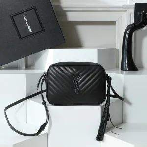 Saint Laurent Camera Bag Small Black Silver Hardware Exact Size Unknown 119