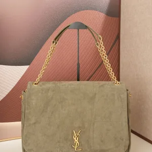 Saint Laurent Shopping Tote Bag Large Beige Gold Hardware Exact Size Unknown 138
