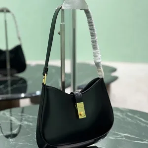 Prada Cleo Hobo Small Black Gold Hardware