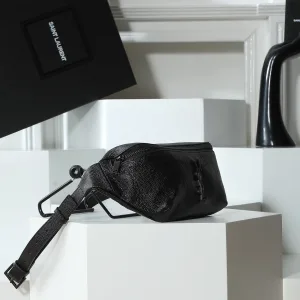 Saint Laurent Belt Bag Small Black Black Hardware Exact Size Unknown 126