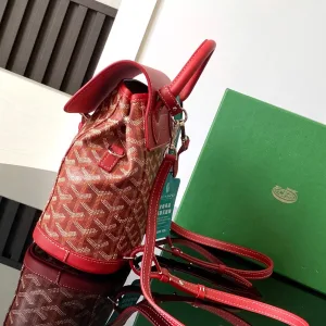 Goyard Alpin Mini Backpack Small Red 23cm