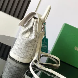 Goyard Alpin Mini Backpack Small White 23cm