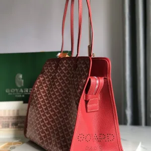 Goyard Artois MM Tote Bag Large Red 40cm