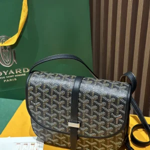 Goyard Belvedere PM Messenger Bag Small Black 22cm