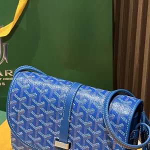 Goyard Belvedere PM Messenger Bag Small Blue 22cm