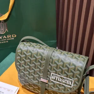 Goyard Belvedere PM Messenger Bag Small Green 22cm