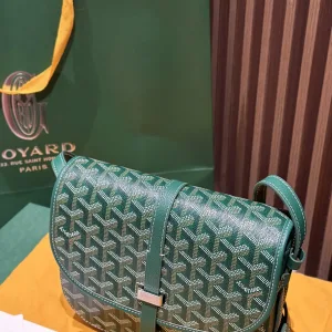 Goyard Belvedere PM Messenger Bag Small Green 22cm 2