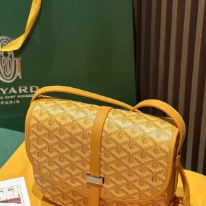 Goyard Belvedere PM Messenger Bag Small Yellow 22cm