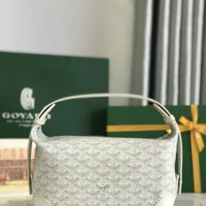 Goyard Boeing 25 Toiletry Bag Small White 25cm